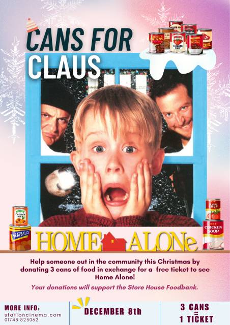 Cans For Claus: Home Alone 