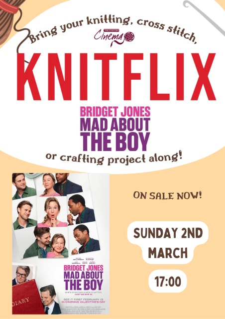 KNITFLIX: Bridget Jones: Mad About The Boy