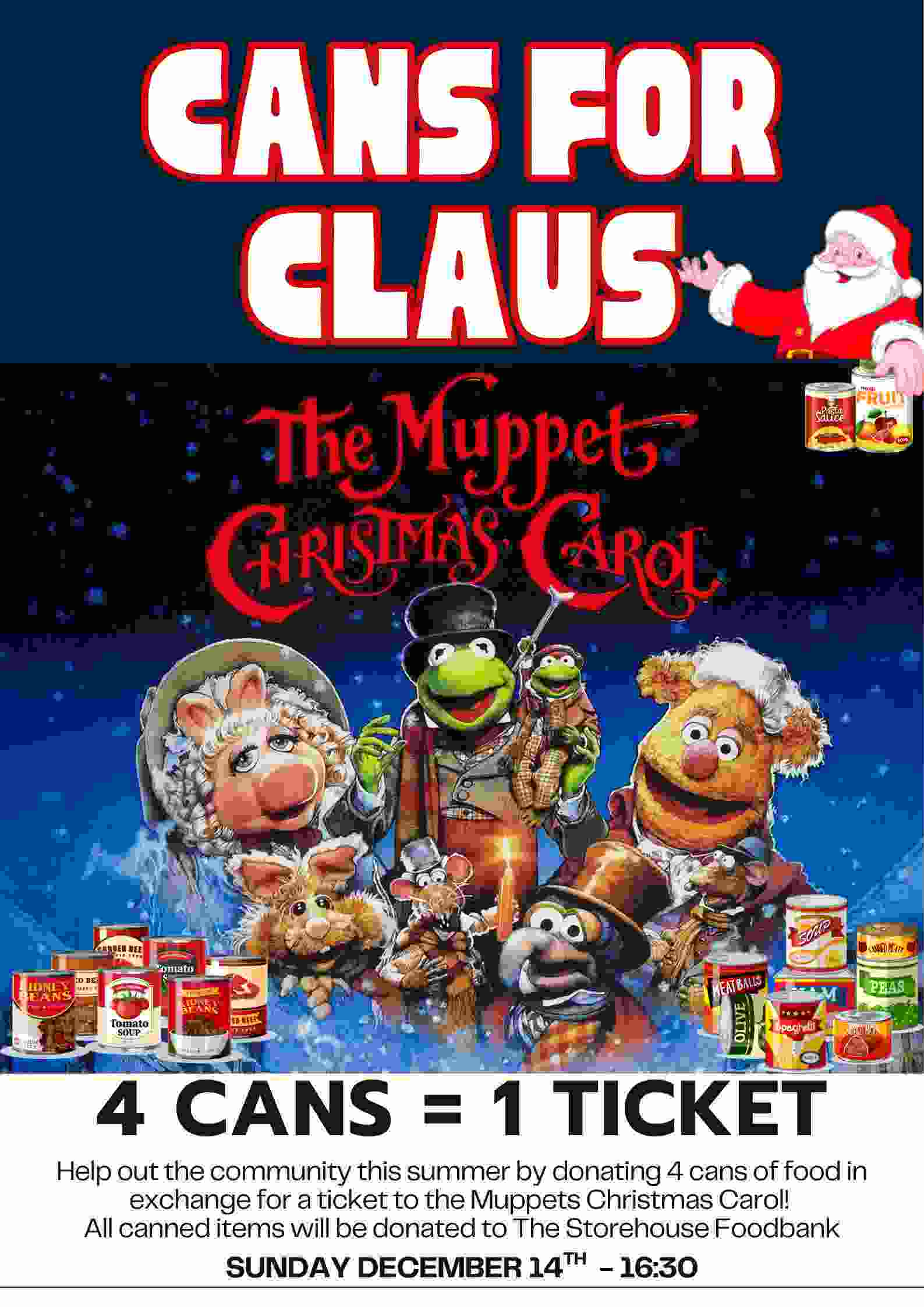 Cans For Claus: Muppets Christmas Carol